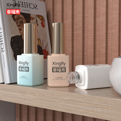 Giá tốt 16ml Gel Polish Quad Bottle Gel Nail Polish UV Glass Bottle With Brush Cap trực tuyến