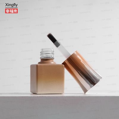 Giá tốt Chai sơn móng tay gel UV 7ml, chai thủy tinh có nắp và cọ, hàng trực tiếp từ nhà máy trực tuyến