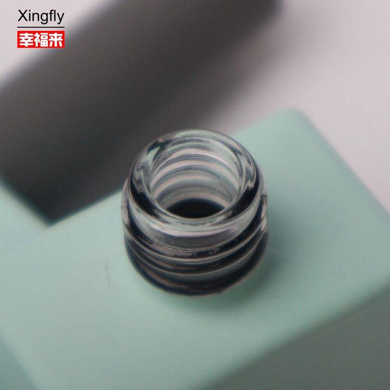 Đơn giản trống móng sơn chai kính 14ml Màu tùy chỉnh nhãn riêng UV Gel sơn chai
