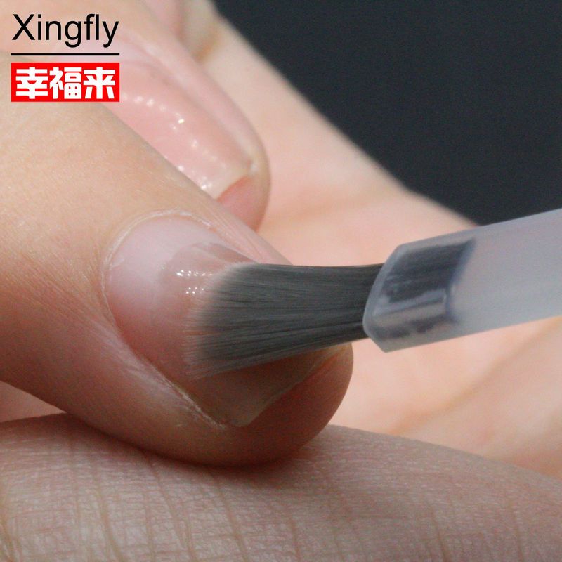 OEM Soft Bristle Hardness Nail Art Brushes Acrylic Nail Polish Bottle Nhọn gối có thể thay thế
