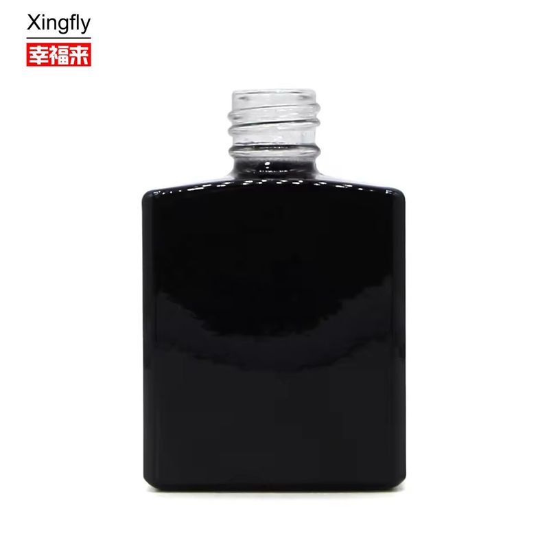 Quảng trường chai sơn móng tay độc đáo 13ml rỗng UV Gel chai sơn móng tay với nắp và bàn chải