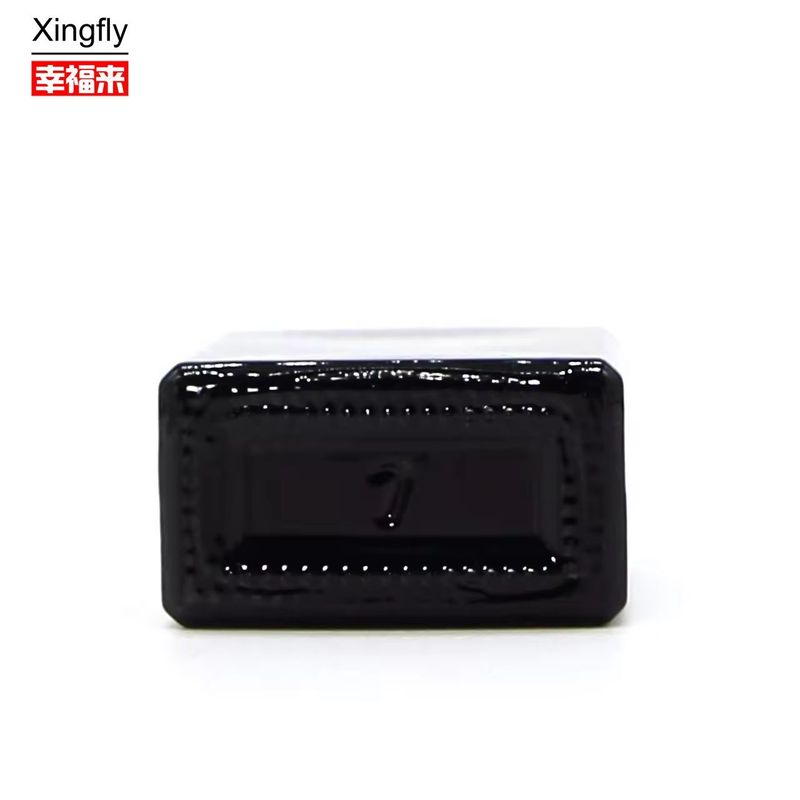Quảng trường chai sơn móng tay độc đáo 13ml rỗng UV Gel chai sơn móng tay với nắp và bàn chải