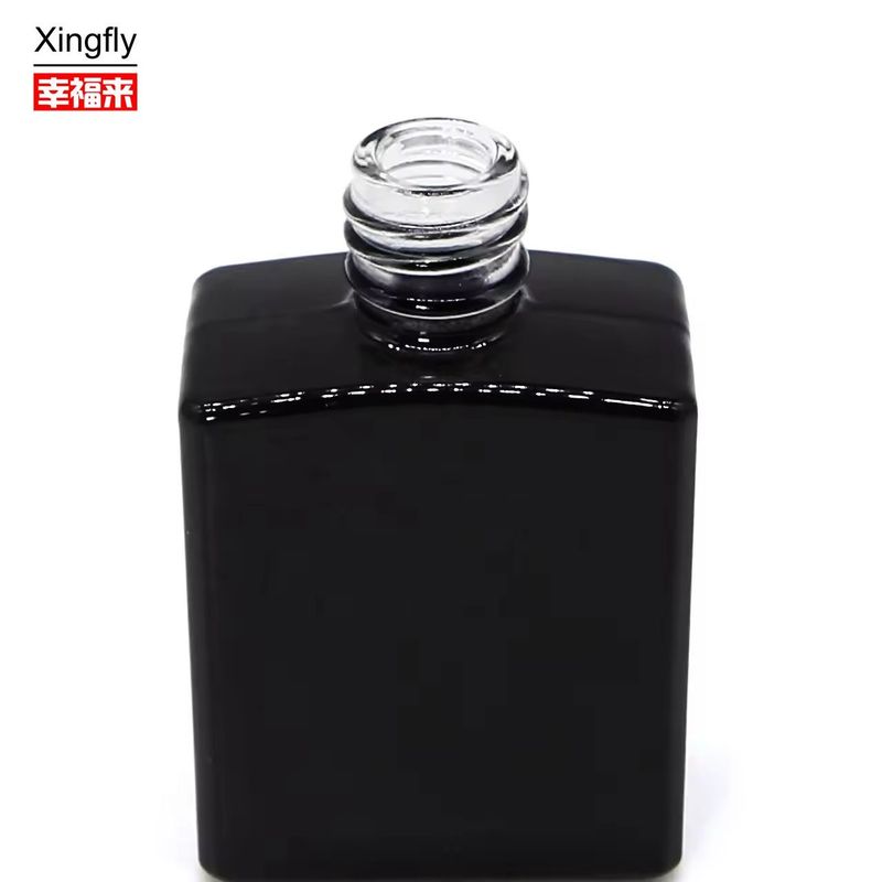 Quảng trường chai sơn móng tay độc đáo 13ml rỗng UV Gel chai sơn móng tay với nắp và bàn chải