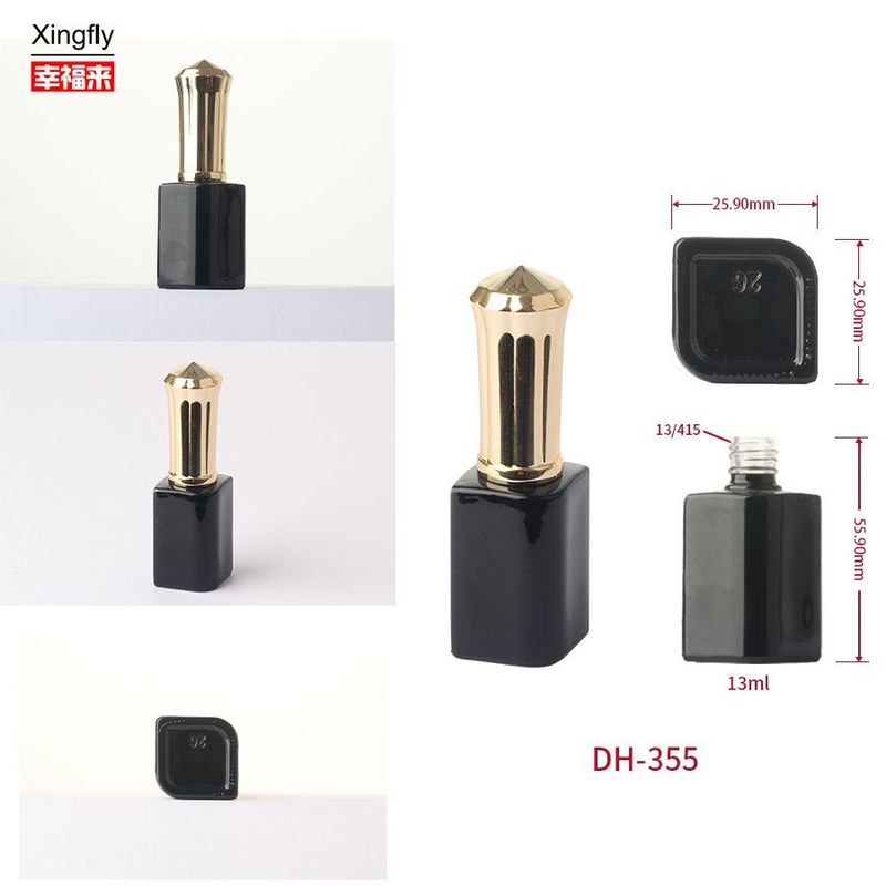 13ml Gel Polish Square chai UV Gel Polish chai lớn rõ ràng chai sơn móng