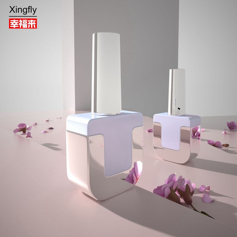 Logo tùy chỉnh chai phấn Gel hình vuông cho 10ML-15ML Capacity với các bàn chải và nắp khác nhau