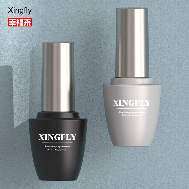 15ml Hỗn kính sơn móng chai Gel Bao bì mỹ phẩm Gel sơn móng chai thủy tinh