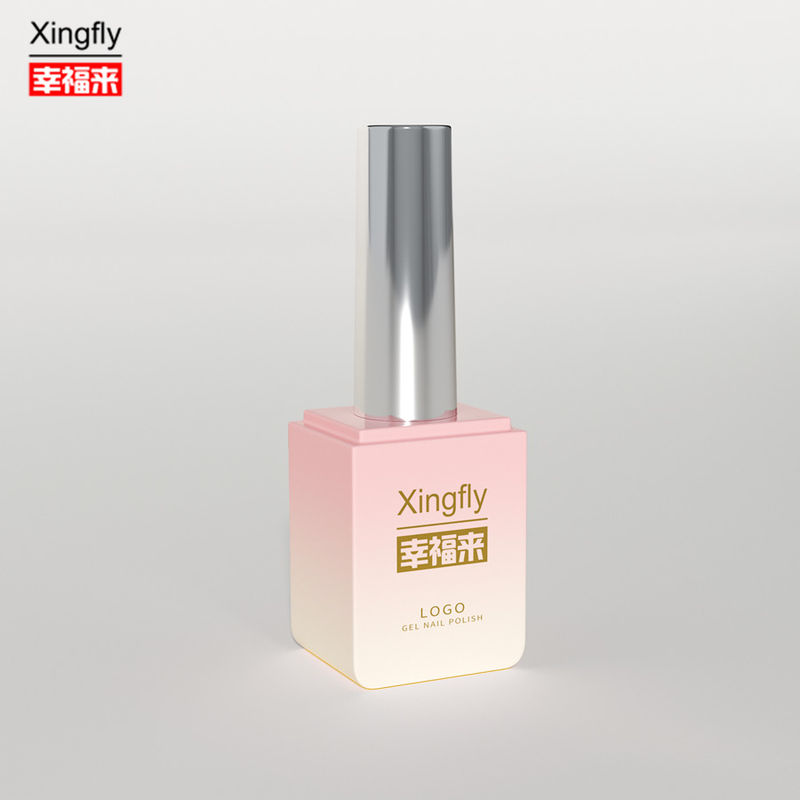 Gel Polish Quảng trường chai 13ml UV Gel trống Quảng trường chai sơn móng với nắp bàn chải