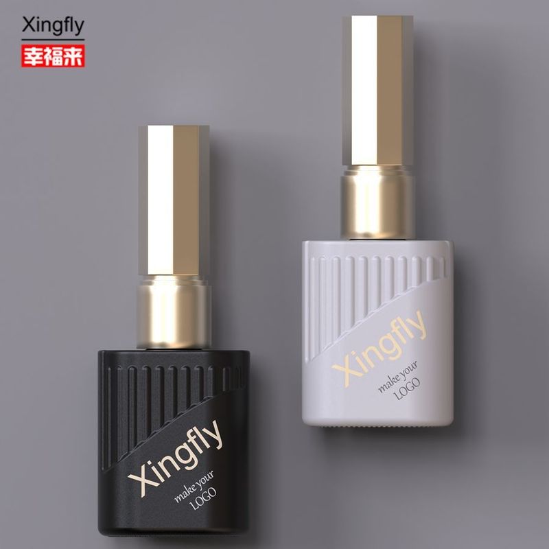 10ml chai sơn móng tùy chỉnh in UV Gel chai sơn móng với nắp bàn chải