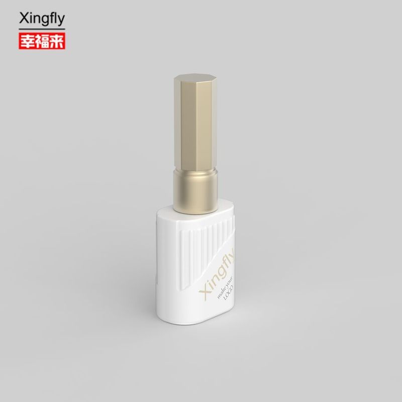 10ml chai sơn móng tùy chỉnh in UV Gel chai sơn móng với nắp bàn chải