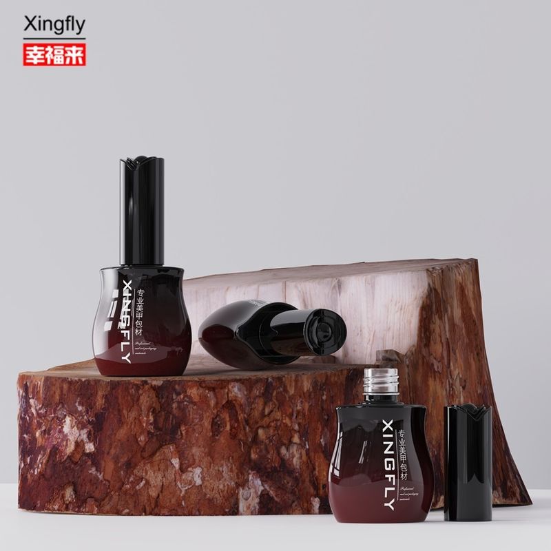 12ml sơn móng chai Gel sơn móng UV Gel chứa mỹ phẩm trống Gel sơn móng chai
