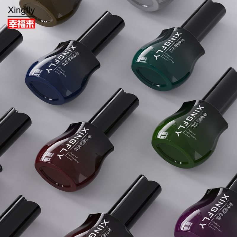 12ml sơn móng chai Gel sơn móng UV Gel chứa mỹ phẩm trống Gel sơn móng chai