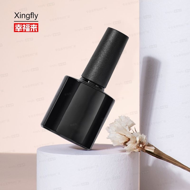 8ml Gel Polish chai kính rỗng với mũ bàn chải nhà máy bán buôn cho UV Gel sơn móng