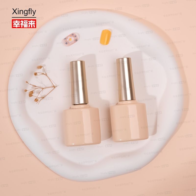 Logo tùy chỉnh 10ml Gel móng sơn dầu chai kính rỗng cho sơn móng