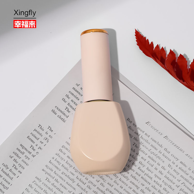 Chai sơn móng tay rỗng kiểu cách, lọ sơn gel móng tay, chai thủy tinh có nắp và cọ