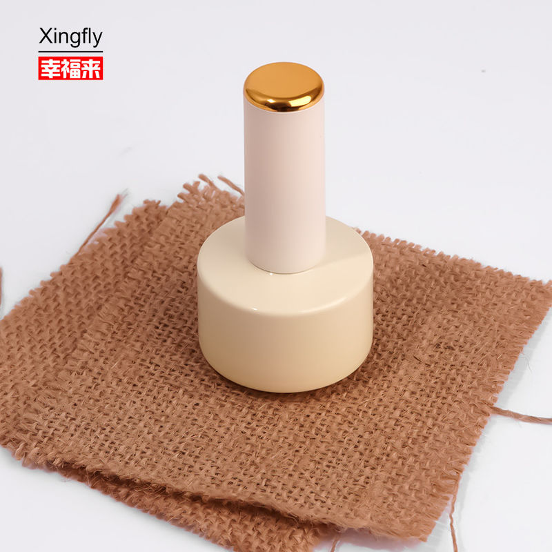 Chai sơn móng tay rỗng kiểu cách, lọ sơn gel móng tay, chai thủy tinh có nắp và cọ