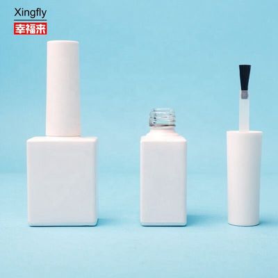 10ml chai Gel Gel Polac màu vuông phủ với nắp nhựa
