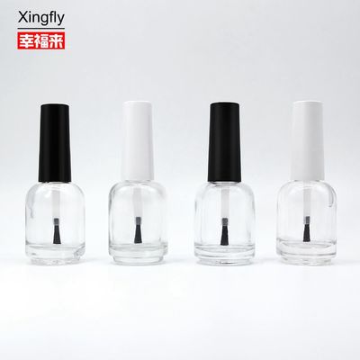 15ml chai sơn móng tròn UV Gel chai sơn móng với nắp và bàn chải
