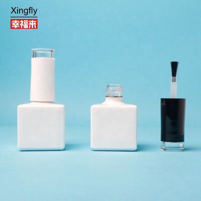 Giá tốt 17ml Gel nail polish bình vuông Spray phủ nắp với bàn chải trực tuyến
