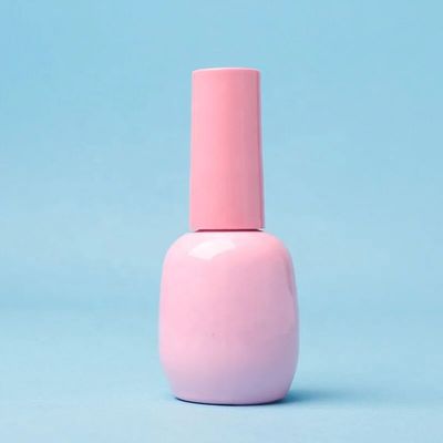 Tùy chỉnh hình dạng rỗng nail polish container lụa in bề mặt xử lý
