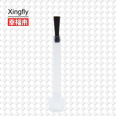 Flat Gel nail polish bàn chải vít mũ nhựa vật liệu cho chai