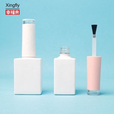 15ml kem móng Xingfly chai kính rỗng với bàn chải và nắp nhựa