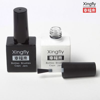 15ml Capacity Empty Nail Polish Bottles Round Logo Printing Cho nghệ thuật móng tay