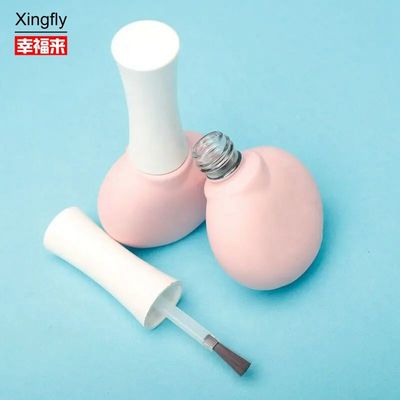 Đơn giản nhất Gel móng sơn chai thủy tinh OEM Custom trống Gel sơn chai với bàn chải và nắp