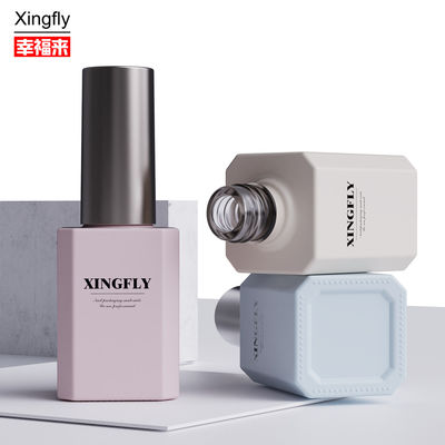 15ml chai sơn móng UV Bao bì mỹ phẩm rỗng chai sơn móng với bàn chải