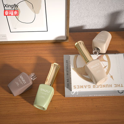 12ml chai sơn móng tay Top Coat sơn móng tay Cosmetic Packaging gel sơn móng tay chai kính