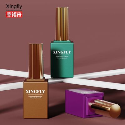 Gel Polish Quảng trường chai 14ml Bao bì mỹ phẩm Quảng trường Gel móng dán chai thủy tinh