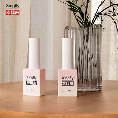 Giá tốt 8ml chai sơn móng tùy chỉnh Logo hình vuông Gel móng trống chai sơn móng trực tuyến