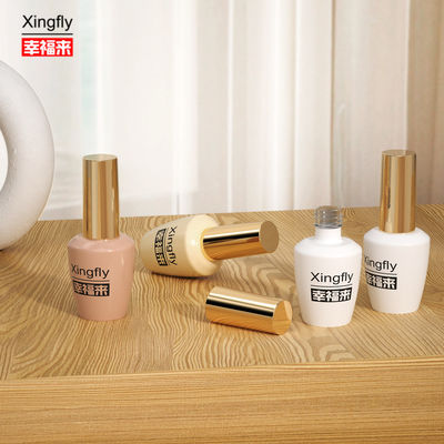 Giá tốt Chiếc chai sơn móng tròn 16ml UV gel sơn móng kính chai cho sơn móng với nắp và bàn chải trực tuyến