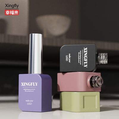 Giá tốt Classic 10ml Square độc đáo kính rỗng sơn móng chai Gel sơn chứa trực tuyến