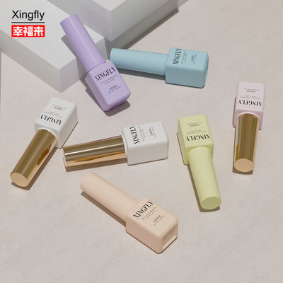 5ml chai kem móng hình vuông Gel kem móng chai thủy tinh của kem móng