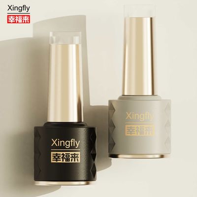 Thiết kế mới chai sơn móng tay 8ml tùy chỉnh LOGO chai thủy tinh gel trống cho sơn móng tay