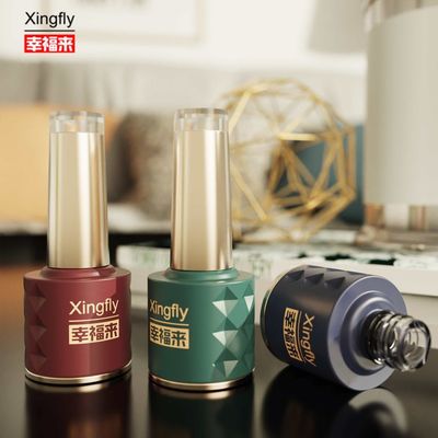 8ml chai sơn móng tay Thiết kế mới UV Gel móng tay Bao bì mỹ phẩm chai thủy tinh