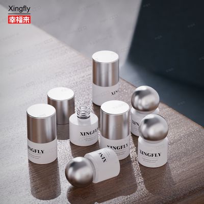 5ml chai sơn móng tròn UV Gel Bao bì mỹ phẩm sơn móng chai kính