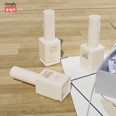 Giá tốt 15ml Square Custom Private Label Adhesive Tips Gel Nails Polish OEM Custom Glass Bottle trực tuyến