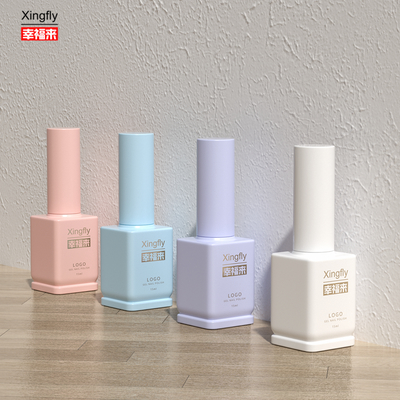 Giá tốt 15ml Square Custom Private Wholesale Professional Soft Gel Nail Polish Bottle trực tuyến